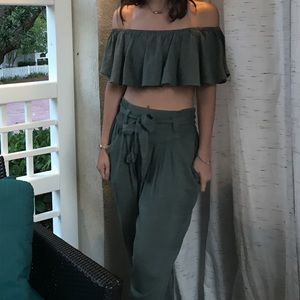 Free People Linen Set